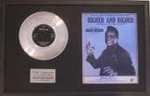 JACKIE WILSON - 7" Platinum Disc+Song Sheet - HIGHER AND HIGHER