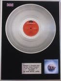 JEAN MICHEL JARRE - LP Platinum Disc -Oxygene