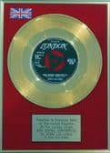 JERRY LEE LEWIS- 7" 24 Carat Gold Disc - HIGH SCHOOL CONFIDENTIAL