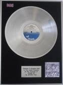 JETHRO TULL - Platinum LP Disc - STAND UP