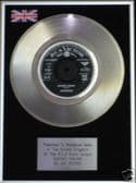 JIM REEVES - 7" Platinum Disc - DISTANT DRUMS