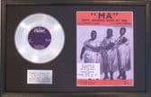 JOHNNY OTIS-7"PlatinumDisc&songsheet-MA(He's Makin'Eyes