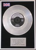 JOHNNY & THE HURRICANES -7" Platinum Disc- BEATNIK FLY