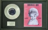 KATHY KIRBY -Platinum Disc & SongSheet- DANCE ON