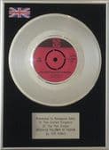 KINKS 7" Platinum Disc DEDICATED FOLLOWER OF FASHION
