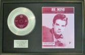 LANCE FORTUNE - Platinum Disc & Song Sheet - BE MINE