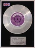 LAURIE LONDON -Platinum Disc-HE'S GOT THE WHOLE WORLD