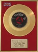 LITTLE RICHARD - 24 Carat 7" Gold Disc - KEEP A KNOCKIN'