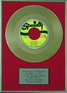 LITTLE RICHARD - 24 Carat Gold Disc 7
