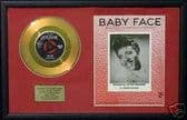 LITTLE RICHARD - 7" Gold Disc and Song Sheet - BABYFACE