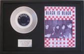 LOS BRAVOS - 7" Platinum Disc & Songsheet - BLACK IS BLACK
