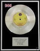 MADONNA - 7" Platinum Disc - BORDERLINE