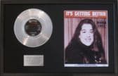 MAMA CASS-Platinum Disc&Song Sheet-IT'S GETTING BETTER