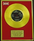 MANFRED MANN - 24 Carat Gold 7" Disc - DOO WAH DIDDY