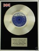 MANFRED MANN 7" Platinum Disc SEMI DETATCHED SURBURBAN