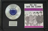 MANFRED MANN 7" Platinum Disc &songsheet HA! HA! SAID