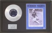 MARIANNE FAITHFUL-Platinum Disc&Songsheet-SUMMER NIGHTS