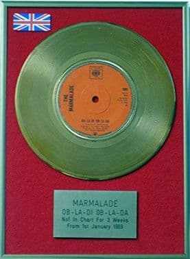 Marmalade - 24 Carat Gold Disc 7Inch -Ob-La-Di-Ob-La-Da