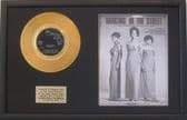 MARTHA REEVES & THE VANDELLERS- Gold Disc & Song Sheet- DANCING IN THE STREET
