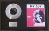 MARY WELLS -Platinum Disc&Song Sheet-MY GUY