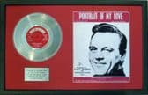 MATT MONRO -PlatinumDisc SongSheet -PORTRAIT OF MY LOVE