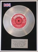 MATT MONROE -7" Platinum Disc- PORTRAIT OF MY LOVE