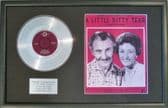 MIKI & GRIFF -7"Platinum Disc& Songsheet-LITTLE BITTY..