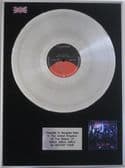 MOTLEY CRUE - LP Platinum Disc - GIRLS,GIRLS,GIRLS.