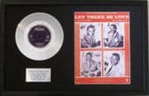 NAT KING COLE-PlatinumDisc&SongSheet-LET THERE