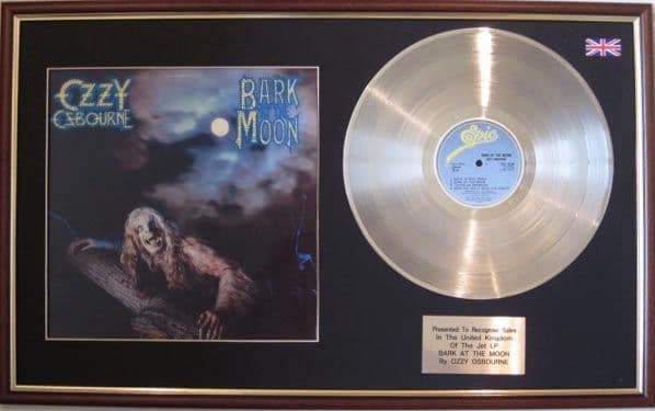 ozzy osbourne platinum albums