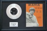 P J PROBY - 7" Platinum Disc & Song Sheet - MARIA
