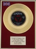 PAT BOONE-24 Carat Gold 7"Disc-LOVE LETTERS IN THE SAND