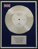 PEARL JAM - 7" Platinum Disc - WHO YOU ARE