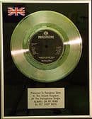 PET SHIOP BOYS - 7" Platinum Disc - ALWAYS ON MY MIND