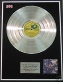 PINK FLOYD - LP Platinum Disc - OBSCURED BY CLOUDS