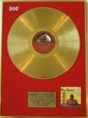 RAY CHARLES - LP Gold Disc - THE GENIUS HITS THE ROAD