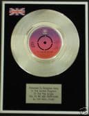 REAL THING- 7" Platinum Disc - YOU TO ME ARE EVERYTHING
