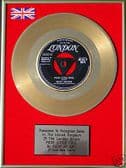 RICKY NELSON -24 Carat Gold 7" Disc - POOR LITTLE FOOL