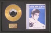 RICKY NELSON-Gold Disc&Songsheet-NEVER BE ANYONE ELSE
