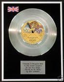 ROD STEWART 7" Platinum Disc - YOU'RE IN MY HEART