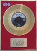 SANDY NELSON -  24 Carat Gold 7inch Disc - LET THERE BE DRUMS