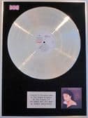 SARAH BRIGHTMAN - Platinum Disc LP - THE SONGS THAT GOT AWAY