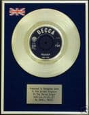 SMALL FACES 7" Platinum Disc - SHA- LA- LA- LA- LEE