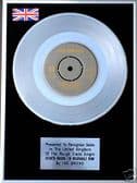 SMITHS -7" Platinum Disc-HEAVEN KNOWS I'M MISERABLE NOW