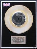 SMOKEY ROBINSON -7"Platinum Disc THE TRACKS OF MY TEARS