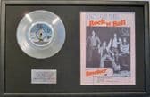 SMOKEY(Smokie) -Platinum Disc & Song Sheet - DON'T PLAY YOUR ROCK 'N' ROLL TO ME