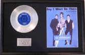 SPRINGFIELDS - PlatinumDisc & Songsheet -SAY I WON'T BE THERE