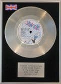 STRAY CATS - 7inch Platinum Disc - ROCK THIS TOWN