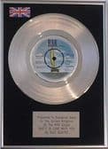 Suzi Quatro - 7" Platinum Disc - She's In Love With You