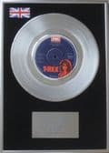 T REX - 7" Platinum Disc - THE GROOVER